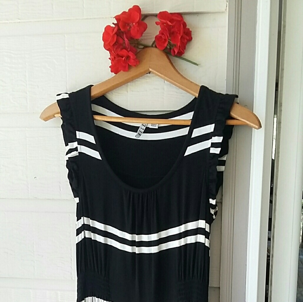Kohls Elle striped knit dress